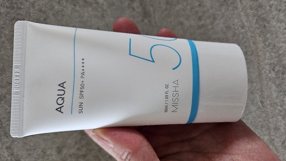 미샤 올 어라운드 세이프 블록 아쿠아 선크림 SPF50+ 구매 후기 이미지