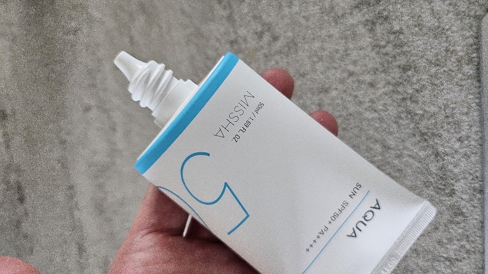 미샤 올 어라운드 세이프 블록 아쿠아 선크림 SPF50+ 구매 후기 이미지